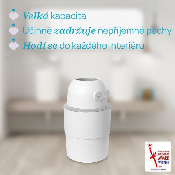 Kôš na plienky teleskopický Odour Off na odstránenie zápachu Chicco