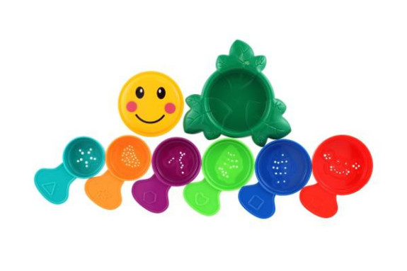 Tégliky do vody pyramída kvetina plast 16x16 cm 6 m+