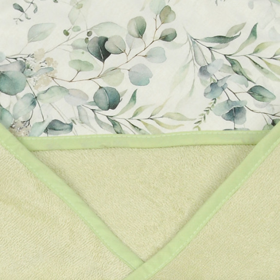 Osuška s kapucňou Bamboo design 100 x 100 cm Babymatex