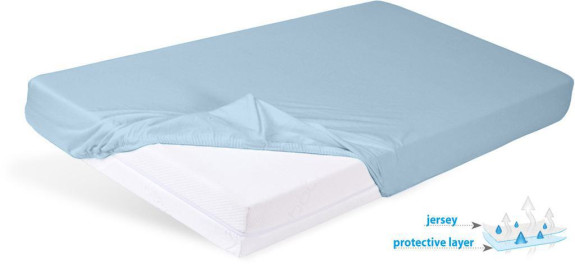 Nepremokavé prestieradlo jersey 60 x 120 cm Babymatex