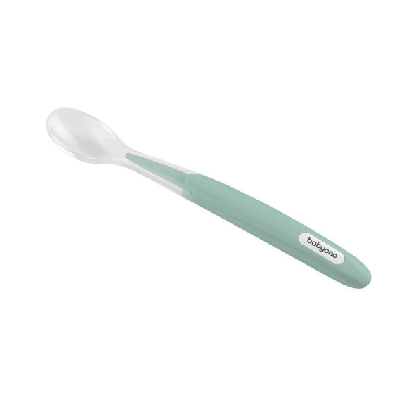 Lyžička silikónová s mäkkým koncom 6m+Baby Ono
