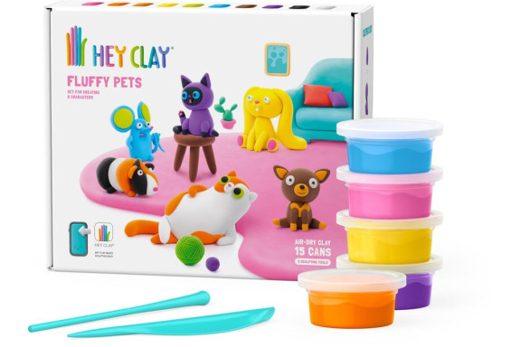 Kreatívna sada - maznáčikovia s doplnkami Hey Clay