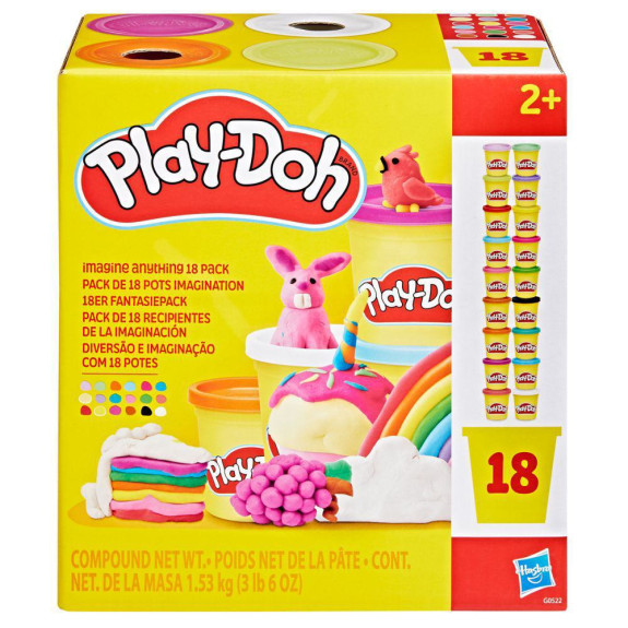 Play-Doh 18 ks kelímkov, veľké balenie