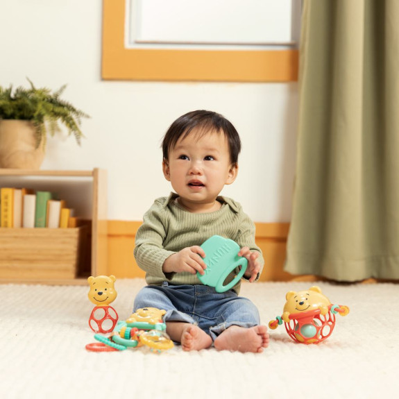 Súprava darčeková multisenzorická Disney Baby Winnie the Pooh 0 m+ Disney baby