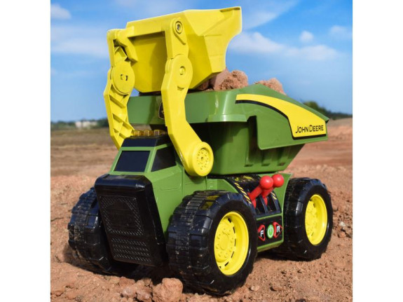 John Deere Kids - Sklápač a nakladač 2v1 so svetlami a zvukmi