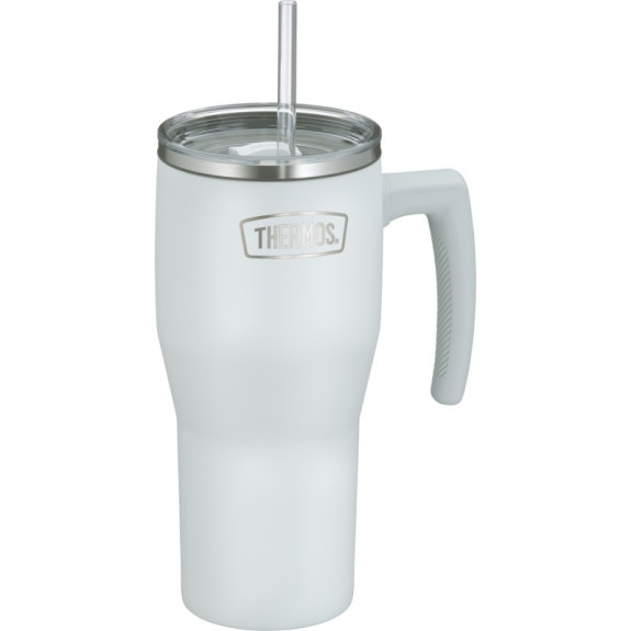 Termohrnček Refreshing s madlom a slamkou 850 ml Thermos