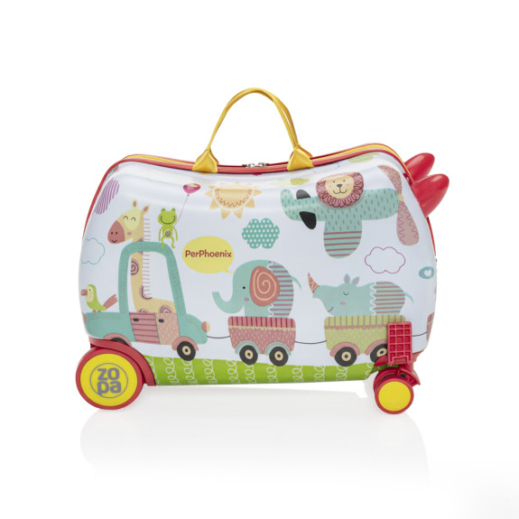 Detský kufrík na kolieskach Pack & Ride Zopa