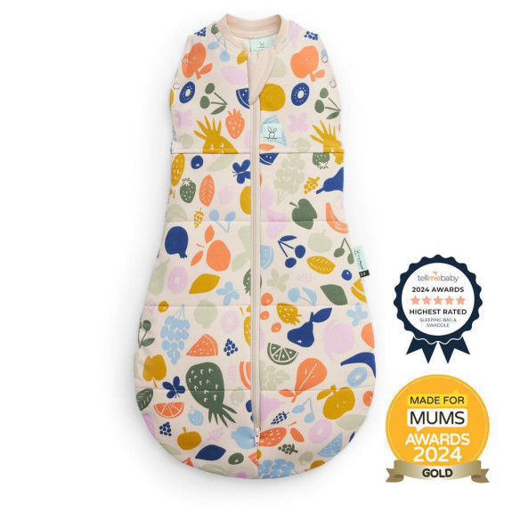 Zavinovačka a vak na spanie 2 v 1 Cocoon Fruit Salad 2,5 Tog Ergopouch