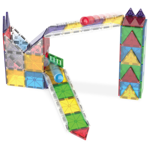 Magnetická stavebnica Rail Racers Deluxe 90 dielov