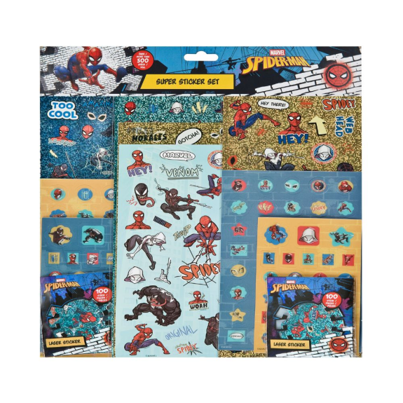 Set nálepiek Spiderman