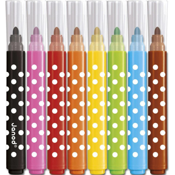 Colorino Moje prvé fixky 6 farieb Janod