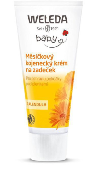 Nechtíkový dojčenský krém na zadoček 75 ml Weleda