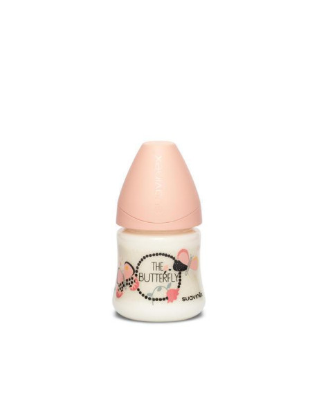 Fľaša okrúhly cumlík latex 150 ml 0m+ SUAVINEX