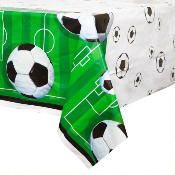 Obrus plastový ,,3D futbal" 137x213 cm