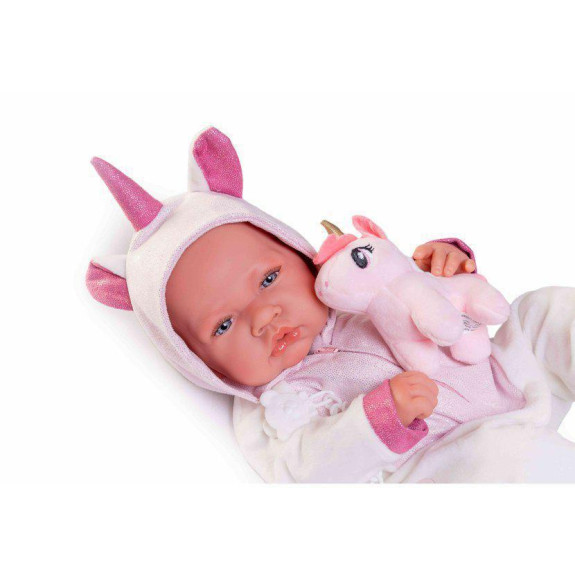 NACIDA 50268 Antonio Juan - Realistická bábika bábätko s celovinylovým telom 42 cm