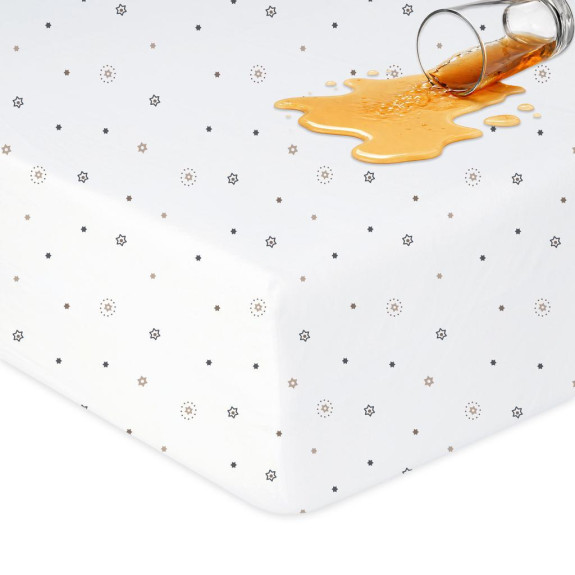 Nepremokavé prestieradlo jersey Print 70 x 140 cm Babymatex