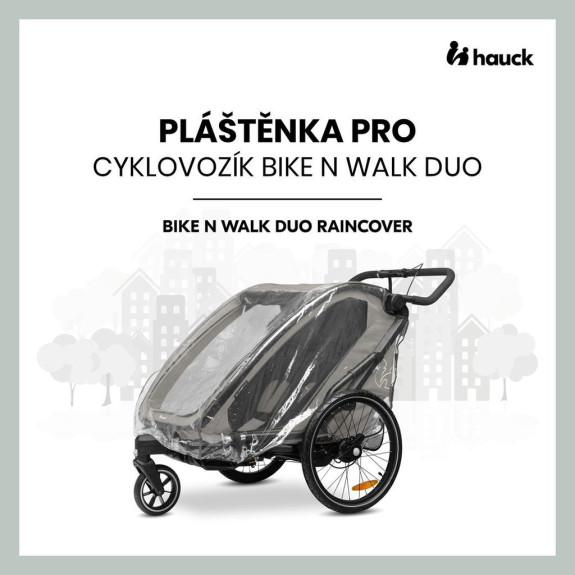 Pláštenka na cyklovozík Bike N Walk Duo Hauck