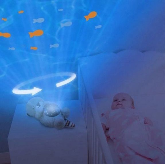 Vydra Otto projektor oceánu s melódiami Zazu