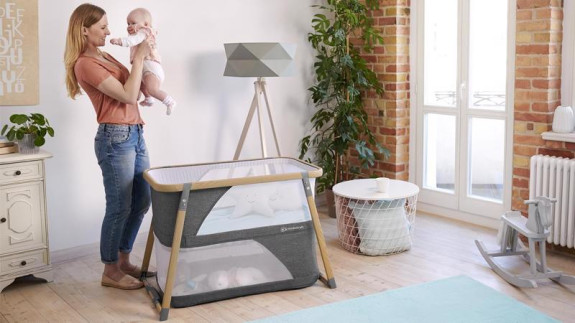 Multifunkčná postieľka 4v1 Sofi Gray Kinderkraft