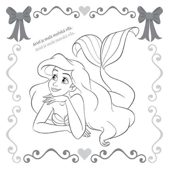 Pexeso v zošite Disney Princezné