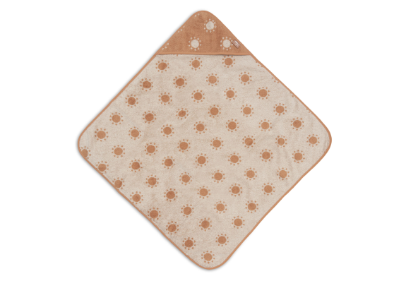 Osuška s kapucňou froté 75 x 75 cm Jacquard Jollein