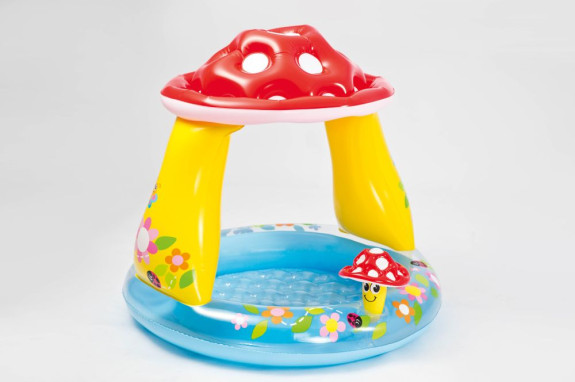 Detský bazénik Muchotrávka 102x89 cm 57114 Intex