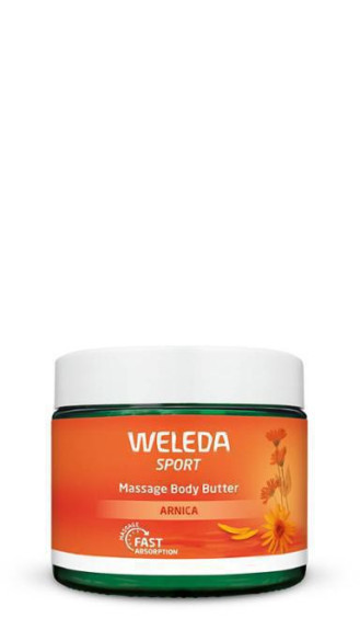 Arnikové masážne telové maslo 150 ml Weleda EXPIRÁCIA 11/26