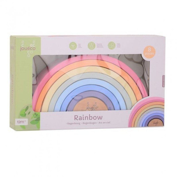 Drevená dúha Rainbow 8 ks 12 m+