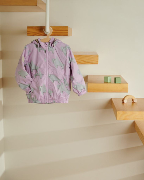 Vetrovka Shells Sea Tot Pink Leokid