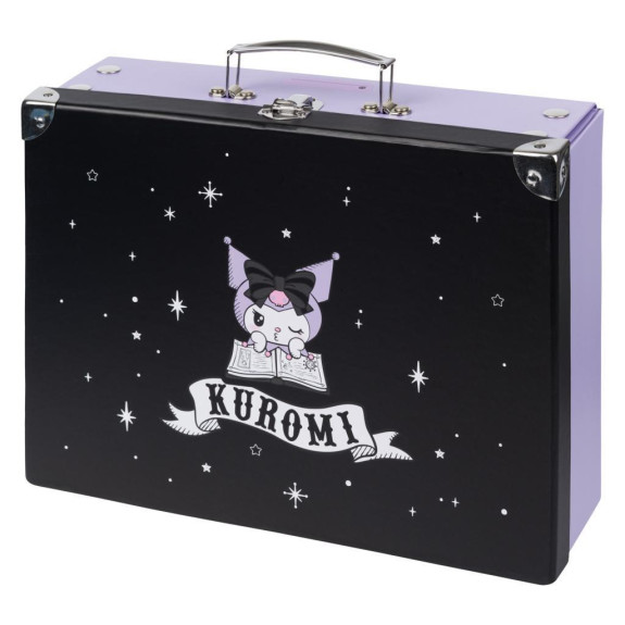Skladací školský kufrík Kuromi Fortune Dream s kovaním Baagl