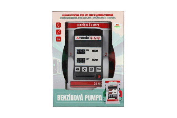 Benzínová pumpa so zvukom a svetlom
