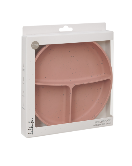 Tanier delený s prísavkou Platinum Silicone KikkaBoo