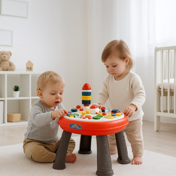 Interaktívny hrajúci hudobný stolček Baby Mix