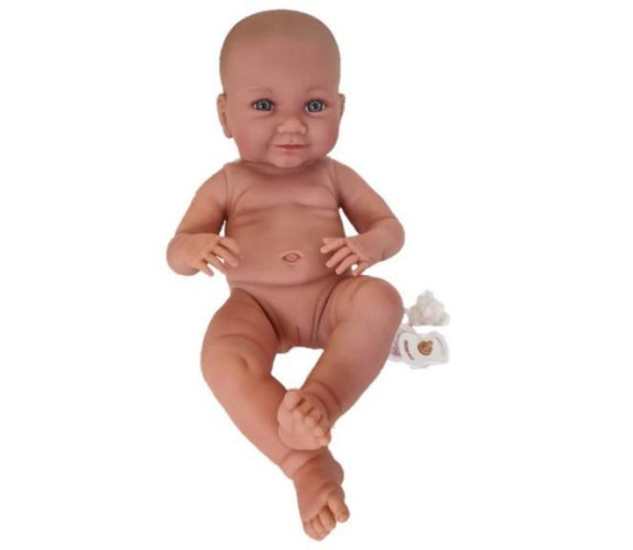 New Born Dievčatko - realistická bábika bábätko s celovinylovým telom - 40 cm