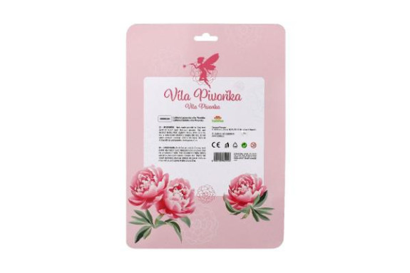 Bábika víla Pivonka handrová/látková 40 cm