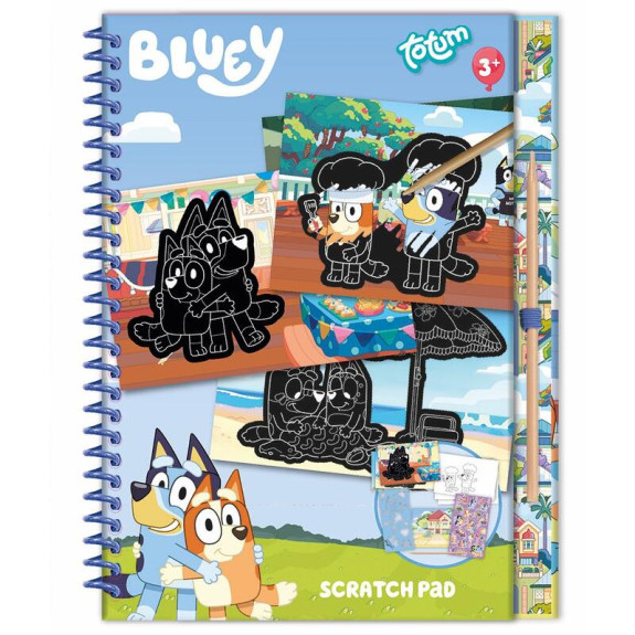 TOTUM Bluey škrabacie obrázky