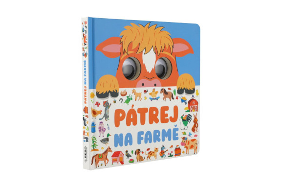 Knižka Pátraj na farme 20 x 20 x 1,5 cm