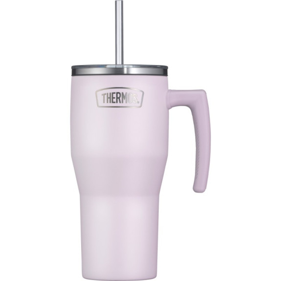 Termohrnček Refreshing s madlom a slamkou 850 ml Thermos