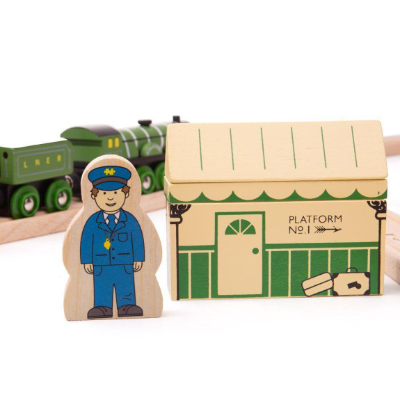 Drevená vláčikodráha Flying scotsman Bigjigs Rail