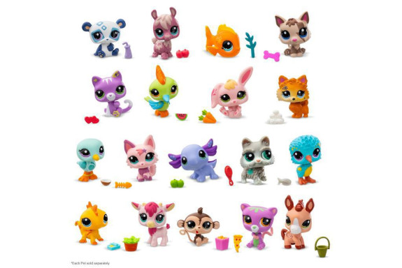 Littlest Pet Shop 1 figúrka - 18 druhov