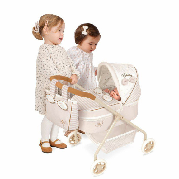Môj prvý kočík pre bábiky s taškou Verona - 56 cm DeCuevas