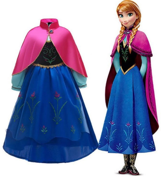 Detský kostým Frozen Anna