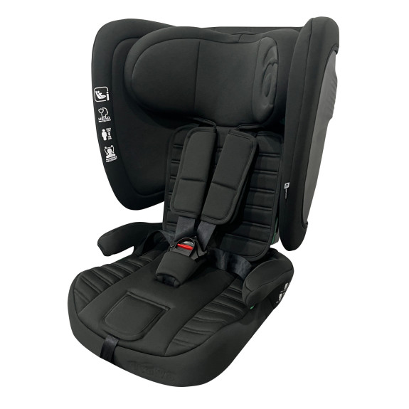 Sklápacia autosedačka Neocare iSize 76-150 cm black Asalvo