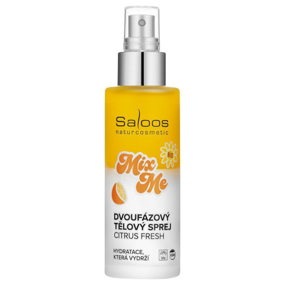 Dvojfázový telový sprej Citrus Fresh 100 ml Saloos