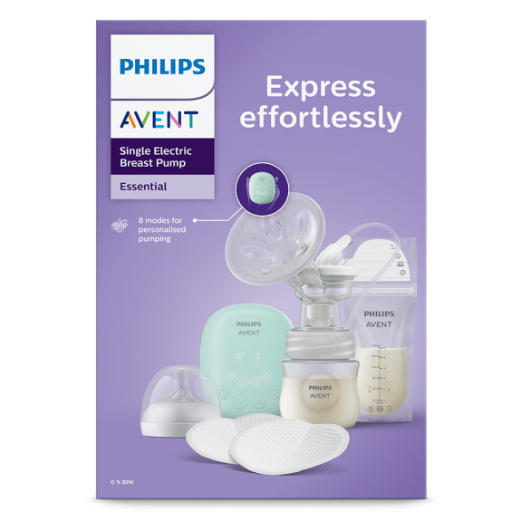 Odsávačka materského mlieka elektrická sada Essential SCD323/20 Philips Avent