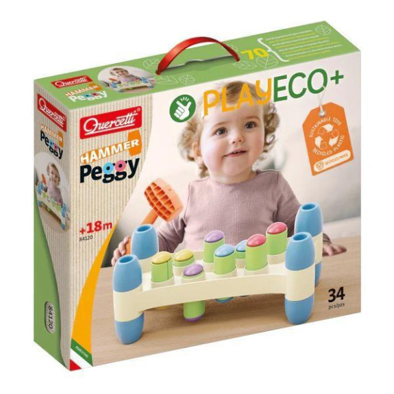 Hammer Peggy 84120 PlayEco+ Quercetti