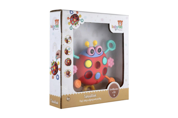 Ťahulíček lienka plast 15 x 11 cm Babyted
