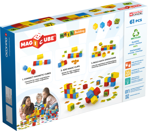 Geomag Magicube Math 61 dielikov