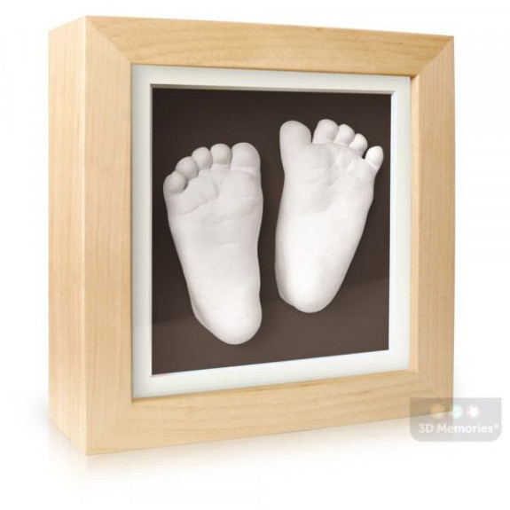 3D Memories odlievacia sada baby pre 3D odliatok ručičiek a nožičiek - hlboký rámček
