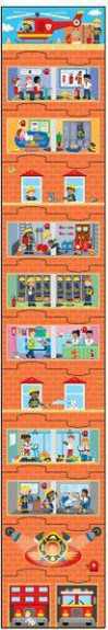 Puzzle veža - Požiarna stanica
